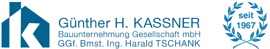 Günther H. KASSNER Bauunternehmung GesmbH. Logo